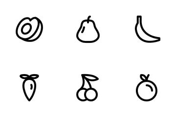 Fruit & Vegetables Icon Pack
