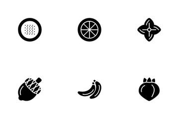 Fruits And Vegetables Icon Pack