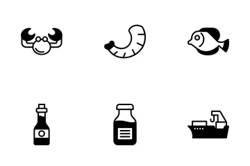 Fruit de mer Icon Pack