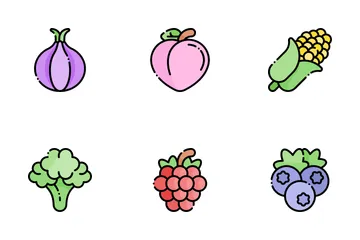 Fruit et légume Icon Pack