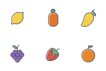 Fruits (Filled) Icon Pack