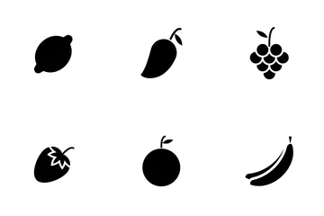 Fruits (Glyph) Icon Pack