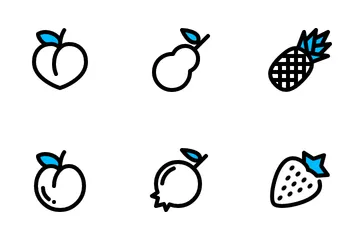 Fruits & Vegetables 1 Icon Pack