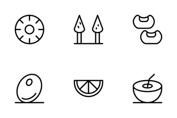 Fruits & Vegetables Icon Pack