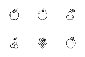 Fruits & Vegetables Icon Pack