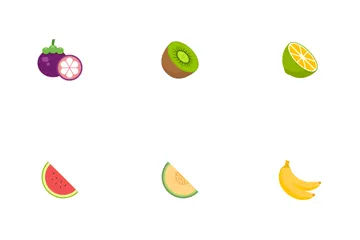Fruta Paquete de Iconos