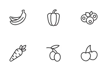 Frutas Paquete de Iconos