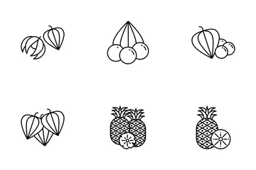 Frutas Paquete de Iconos