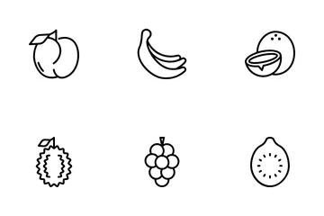 Frutas Paquete de Iconos