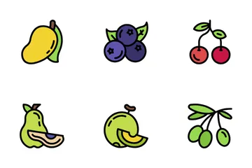 Frutas Paquete de Iconos