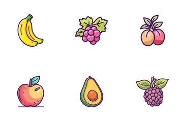 Frutas Paquete de Iconos