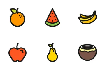 Frutas Paquete de Iconos
