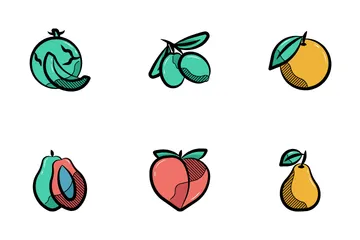 Frutas Paquete de Iconos