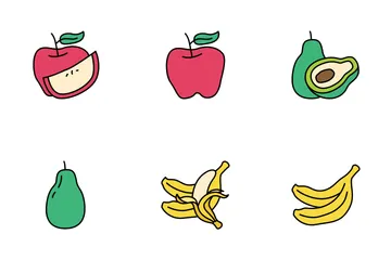 Frutas Pacote de Ícones