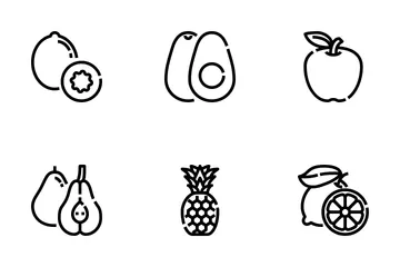 Frutas Pacote de Ícones