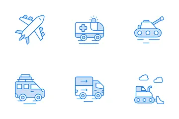 Fuel And Vehicles Icon Pack