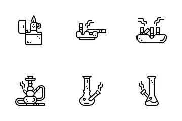 Fumeur Pack d'Icônes