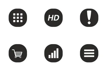 Función de televisión Paquete de Iconos