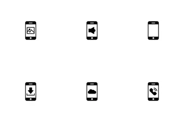 Funciones móviles Paquete de Iconos