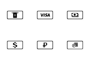 Funções ATM Pacote de Ícones