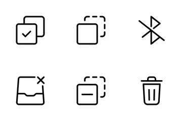 Fundamentos da interface do usuário Pacote de Ícones