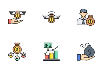 Funding And Investment Icon Pack