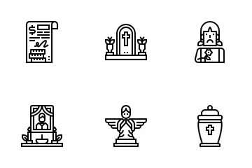 Funeral Icon Pack
