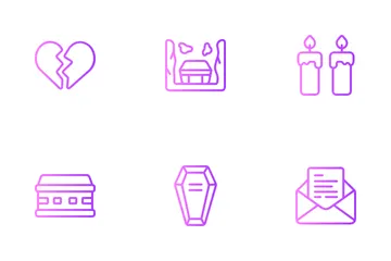 Funeral Icon Pack