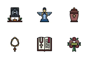 Funeral Icon Pack