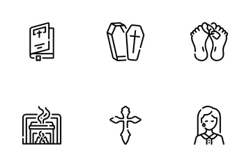 Funeral Icon Pack