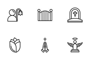 Funeral Icon Pack