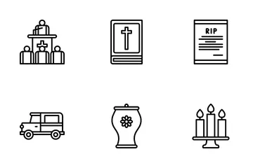 Funeral Icon Pack