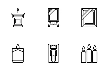 Funeral Icon Pack