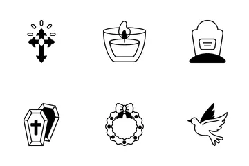 Funeral Prayer Icon Pack