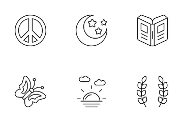 Funeral Prayer Icon Pack