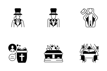 Funeral Service Icon Pack
