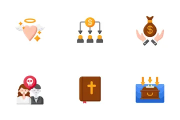 Funeral Service Icon Pack