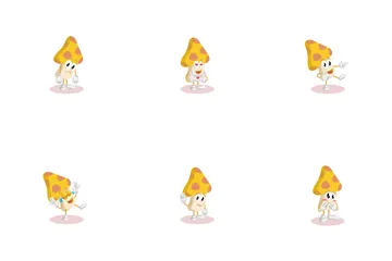 Fungi Feelings Mushroom Icon Pack