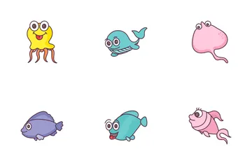 Funny Fishes Icon Pack