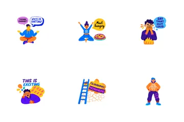 Funny Sarcastic Stickers Icon Pack