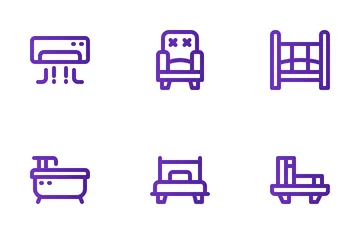 Furniture And Decoration Icon Pack