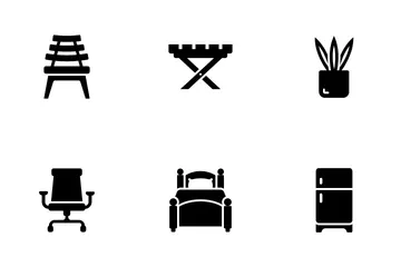 Furniture And Home Decor Icon Pack