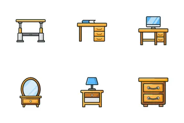 Furniture And Home Decor Icon Pack