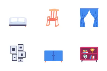 Furniture And Home Decor Icon Pack