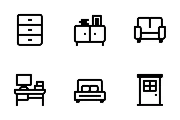 Furniture And Household  Icon Pack