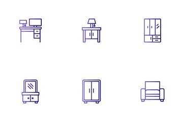 Furniture And Household Icon Pack