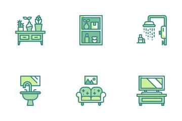 Furniture And Household Icon Pack
