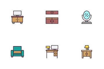 Furniture And Household Icon Pack