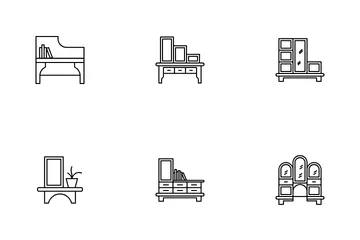 Furniture And Interior Icon Pack