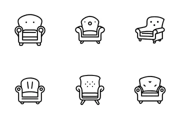 Furniture And Interior Icon Pack